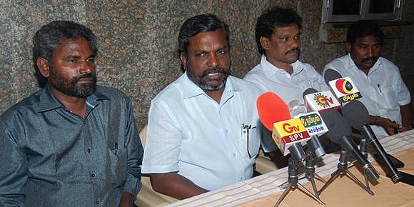 மீனவர் பிரச்னையில் கச்சத்தீவை மீட்பதே தீர்வு: திருமாவளவன் 