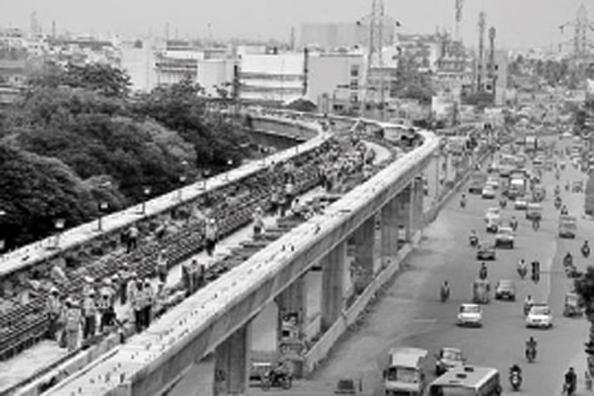 மெட்ரோ ரயில்: கோயம்பேடு- பரங்கிமலை இடையில் 9.8 கி. மீ. தண்டவாளப் பணிகள் நிறைவு