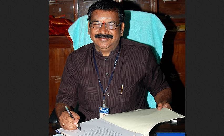 அண்ணாமலை பல்கலை. பதிவாளராக (பொறுப்பு) பேராசிரியர் என்.பஞ்சநதம் பதவிஏற்பு