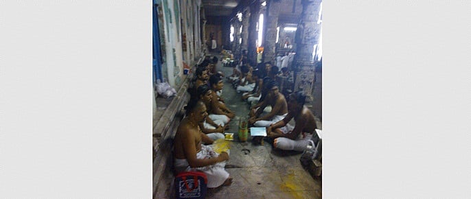 ஸ்ரீநடராஜர் கோயிலில் வேதபாராயணம் நிகழ்ச்சி!