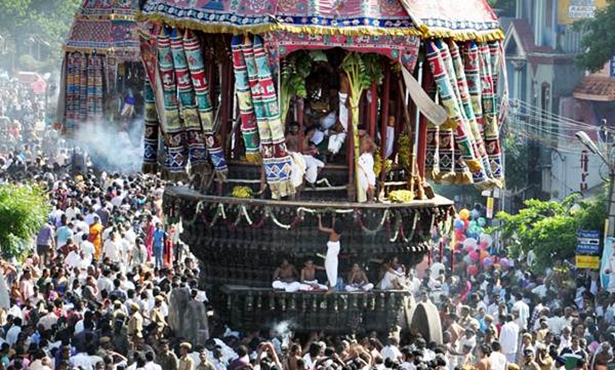 சிதம்பரம் ஸ்ரீநடராஜர் கோயில் தேரோட்டம்! இன்று ஆனித்திருமஞ்சன தரிசனம்