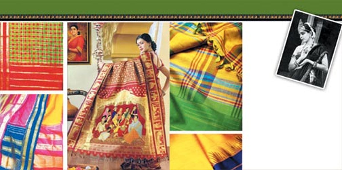 கலாேக்ஷத்ரா ரகப் பட்டுச் சேலைகள்