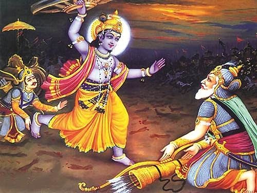 பக்தனுக்காக சபதம் மீறிய கண்ணன்!