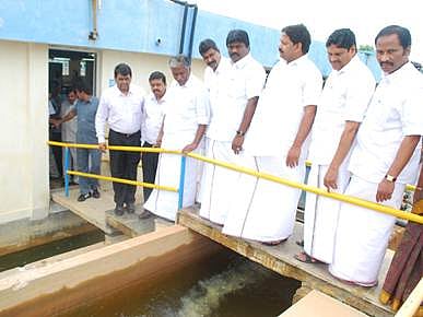 வீராணத்திலிருந்து சென்னைக்கு குடிநீர் அனுப்புவது தொடங்கியது