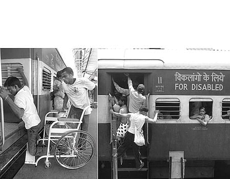 ரயில்களில் சிறப்புப் பெட்டிகள் இல்லை புறக்கணிக்கப்படும் மாற்றுத் திறனாளிகள்