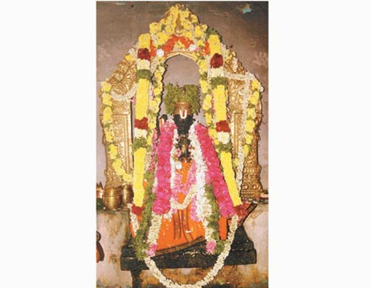 ராமானுஜர் கோயிலில் திருவாதிரை அபிஷேகம்