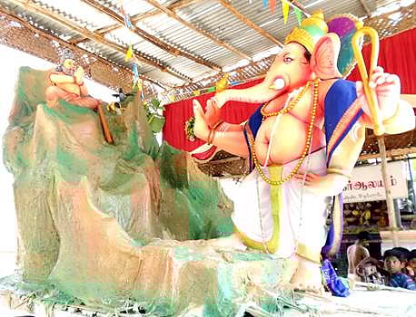 சிதம்பரம் தாலுக்காவில் 91 விநாயகர்சிலைகள் பிரதிஷ்டை: 11-ம் தேதி கொள்ளிடம் ஆறு மற்றும் கடலில் கரைப்பு