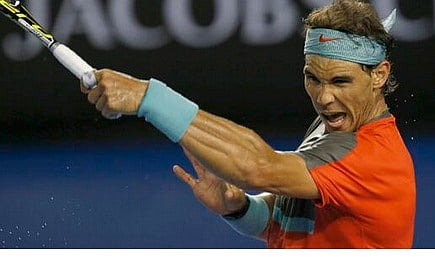 ஆஸ்திரேலிய ஓபன் டென்னிஸ்:பெடரரை வீழ்த்தி நடால் இறுதிப்போட்டிக்கு தகுதி