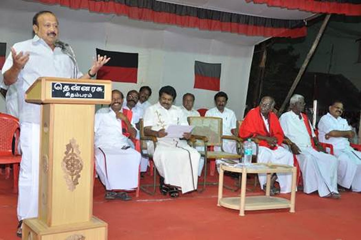 கருணாநிதி ஆட்சியில்தான் தொழில்புரட்சி ஏற்பட்டது: முன்னாள் அமைச்சர் எம்.ஆர்.கே.பன்னீர்செல்வம்