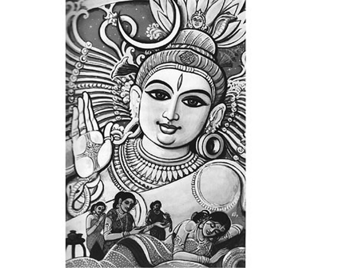 வாழ்த்தொலி கேட்டவள் யார்?