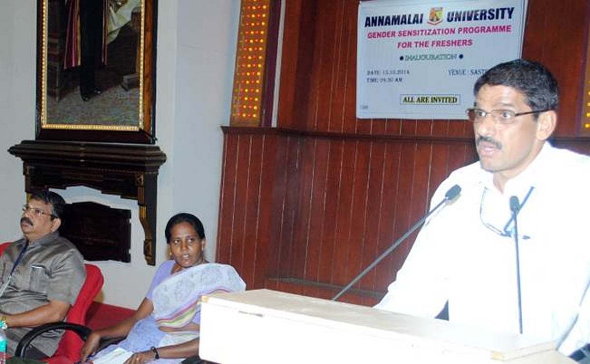 அண்ணாமலைப் பல்கலையில், மாணவர்களுக்கான பாலியல் விழிப்புணர்வு பயிற்சி முகாம்!