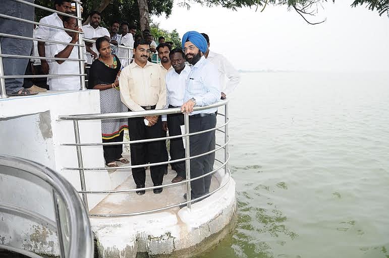 மழை வெள்ள பாதிப்பு மற்றும் வெள்ள தடுப்பு பணிகளை ககன்தீப்சிங் பேடி ஆய்வு