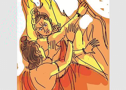 ஆழியில் அணை கட்டிய வரலாறு