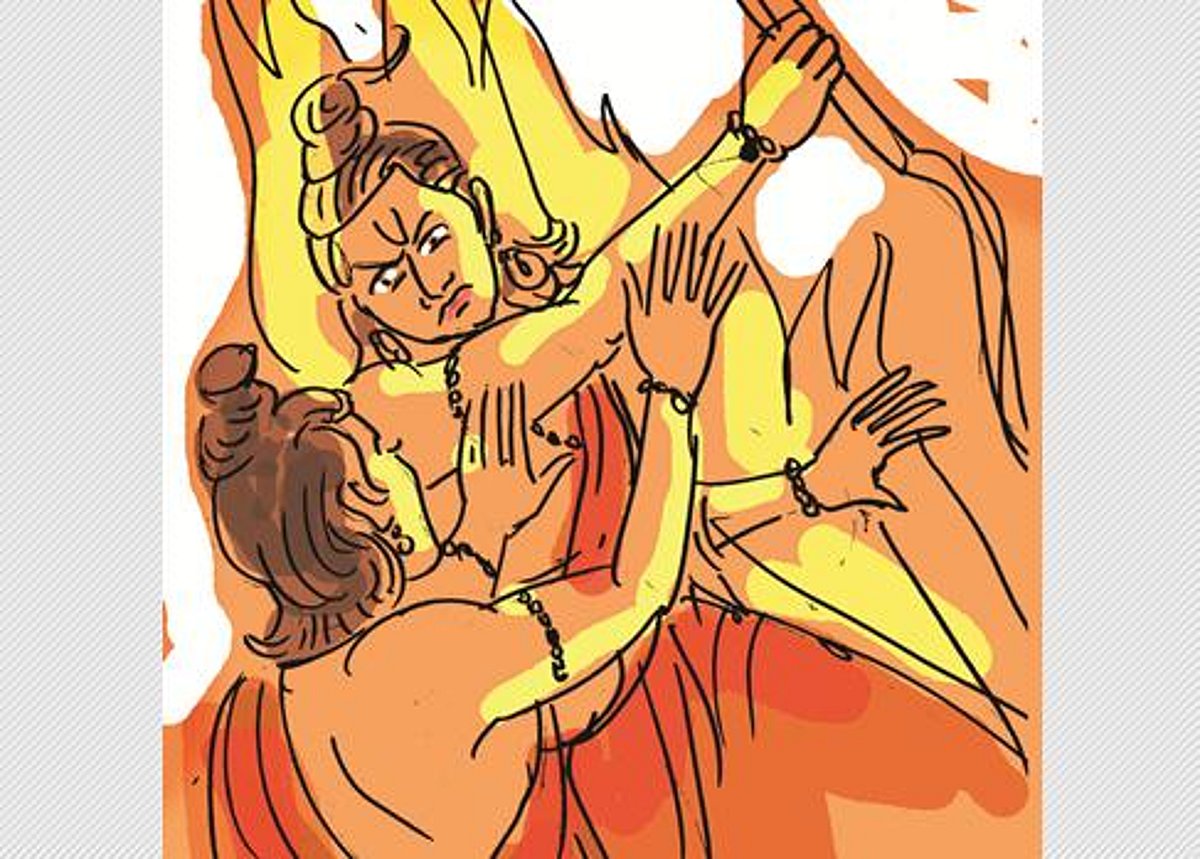 ஆழியில் அணை கட்டிய வரலாறு