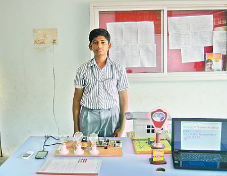 ஒன்பதாம் வகுப்பு மாணவனின் கண்டுபிடிப்பு!