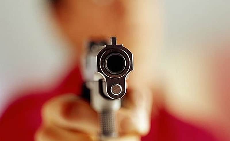 Shot dead
