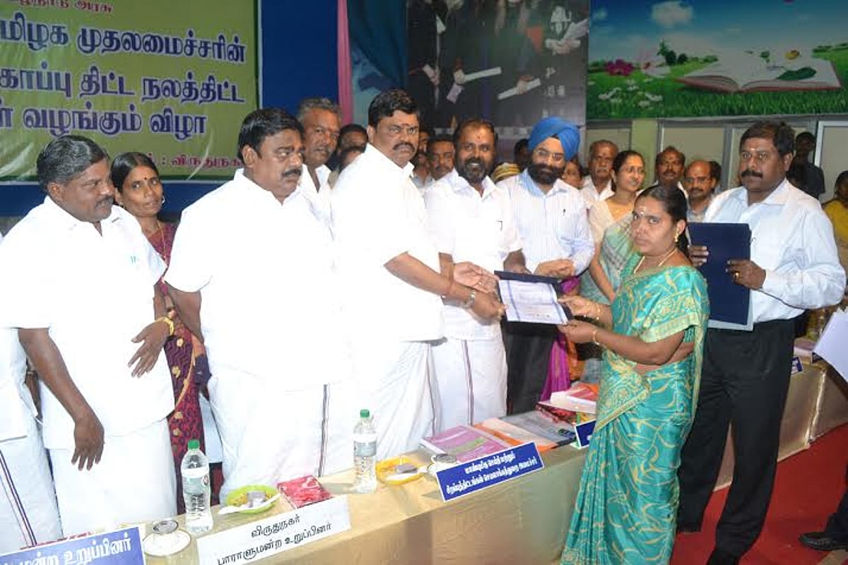 விருதுநகர் மாவட்டத்தில் 2180 பேருக்கு ரூ.1.37 கோடியில் நலத்திட்ட உதவிகள்