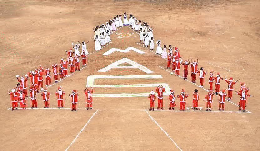 சத்யா வித்யாலயாவில் கிறிஸ்துமஸ் விழா