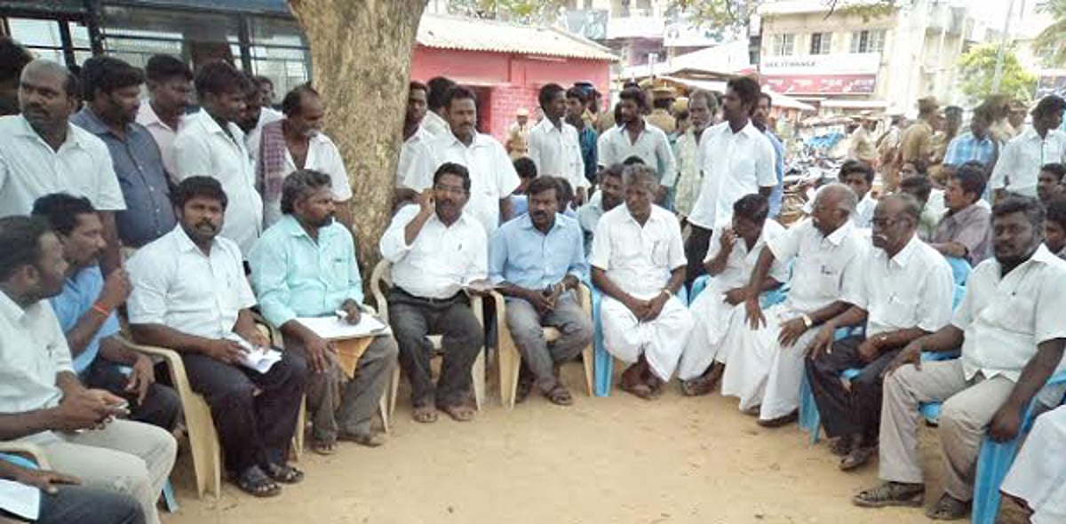 காவலர் கொலை: விடுதலைச் சிறுத்தைகளின் 4-ம் நாள் போராட்டம் முடிவிற்கு வந்தது