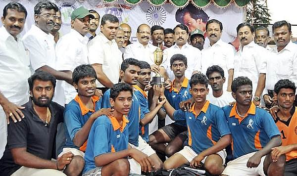 மாநில ஜூனியர் ஹாக்கி: திண்டுக்கல் அணி சாம்பியன்