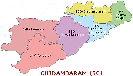 சிதம்பரம் நாடாளுமன்றத்தொகுதி: வேட்பாளர் அறிவிப்பில் அதிமுகவினர்  அதிருப்தி