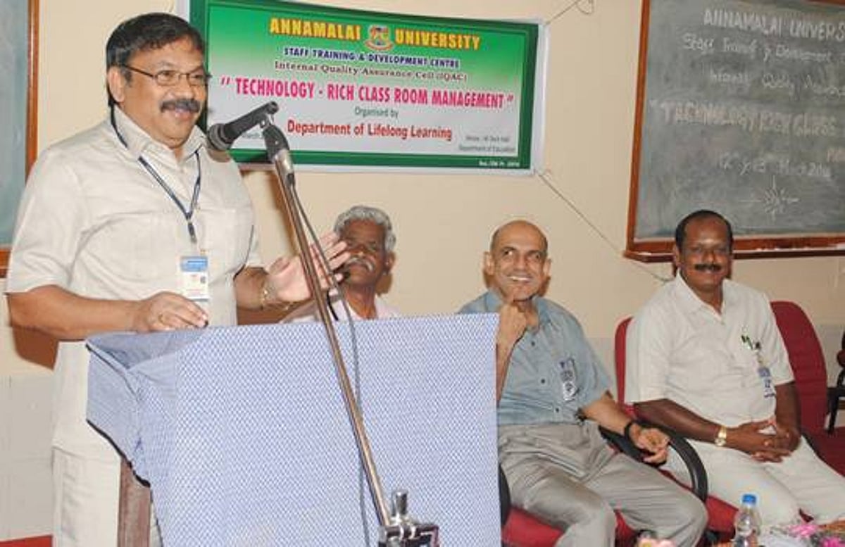 அண்ணாமலைப் பல்கலை. உதவிப் பேராசிரியர்களுக்கு உயர் தொழில்நுட்ப பயிற்சி!