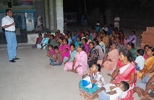 சிதம்பரம் தொகுதியில் மந்தை பிரசாரத்தில் ஈடுபட்டுள்ள விடுதலைச் சிறுத்தைகள்!