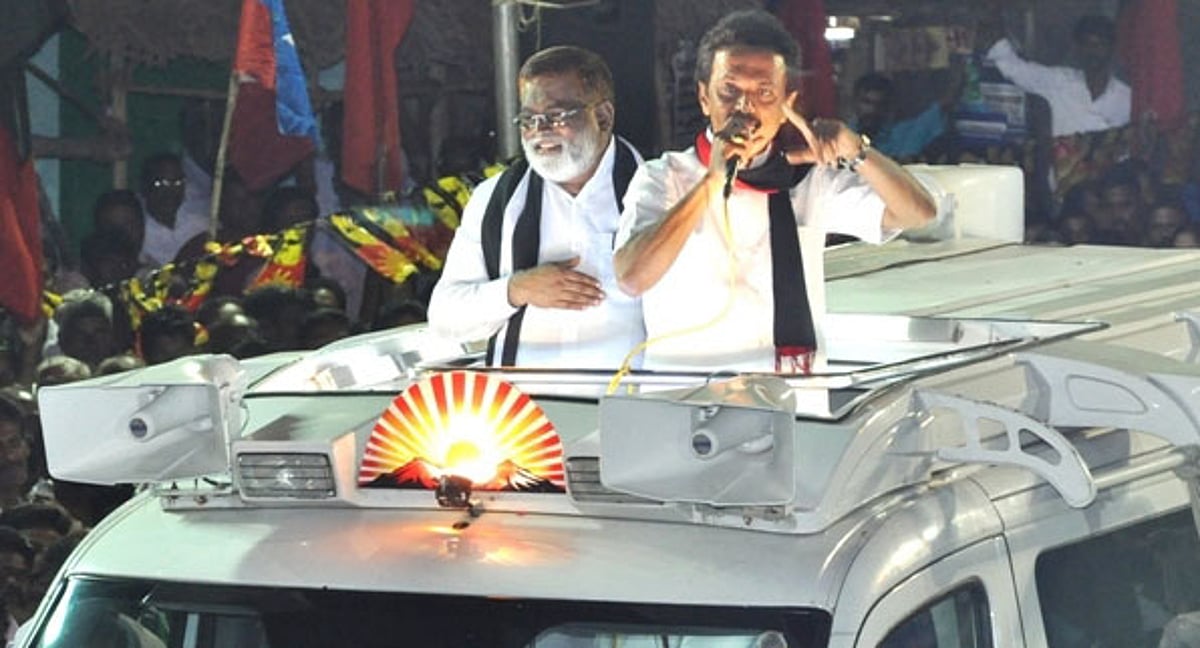 வாக்காளர்களுக்கு வணக்கம் தெரிவிக்காத வணங்காமுடி வேட்பாளராக வலம் வருகிறார் மயிலாடுதுறை ஹைதர் அலி