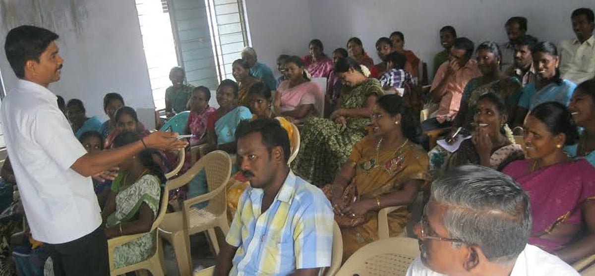 வத்திராயிருப்பில் பள்ளி மேலாண்மைக்குழு உறுப்பினர்களுக்கான பயிற்சி