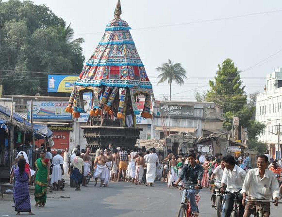 சிதம்பரம் ஸ்ரீபாண்டிய நாயகம் கோயில் தேரோட்டம்!