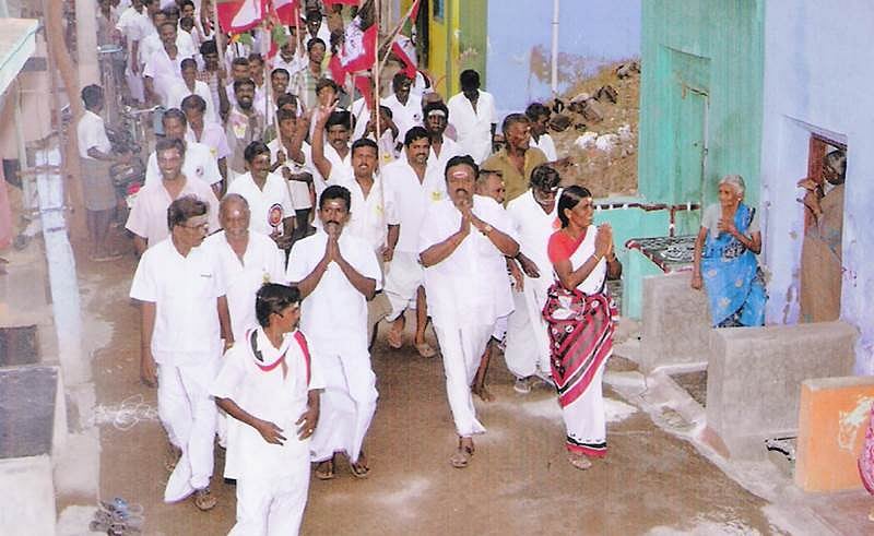 வத்திராயிருப்பில் அ.தி.மு.க. தீவிர வாக்கு சேகரிப்பு