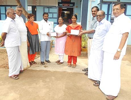 ஸ்ரீவிலி. வட்டார அளவில் லயன்ஸ் பள்ளி மாணவிகள் முதலிடம்