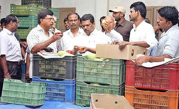 நெல்லை: மாம்பழக் கிட்டங்கிகளில் அதிகாரிகள் திடீர் சோதனை