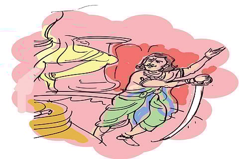 கால் மாறி ஆடிய கதை!