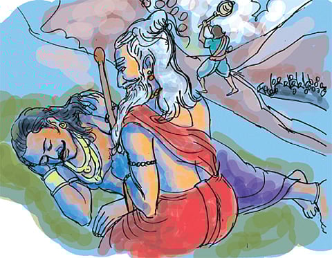 மேருவைச் செண்டாலெறிந்த வரலாறு!