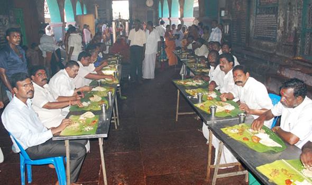 சிதம்பரம் ஸ்ரீதில்லைக்காளியம்மன் கோயிலில் சிறப்புவழிபாடு மற்றும் பொதுவிருந்து