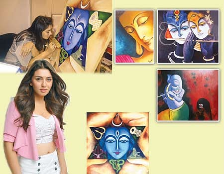 படப்பிடிப்பின் இடைவெளிகளில் ஓவியம் வரைவேன்! 