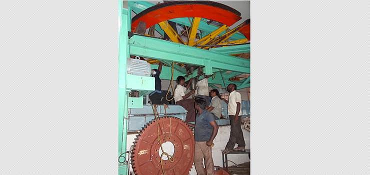 பழனி ரோப்கார் பராமரிப்புப் பணிகள் தீவிரம்: ரூ.6 லட்சம் மதிப்புள்ள சாப்ட், வீல்கள் மாற்றம்