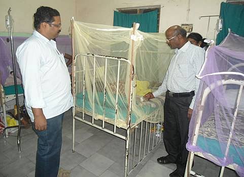 ஸ்ரீவில்லிபுத்தூர் அரசு மருத்துவமனையில் மருத்துவ இணை இயக்குநர் திடீர் ஆய்வு