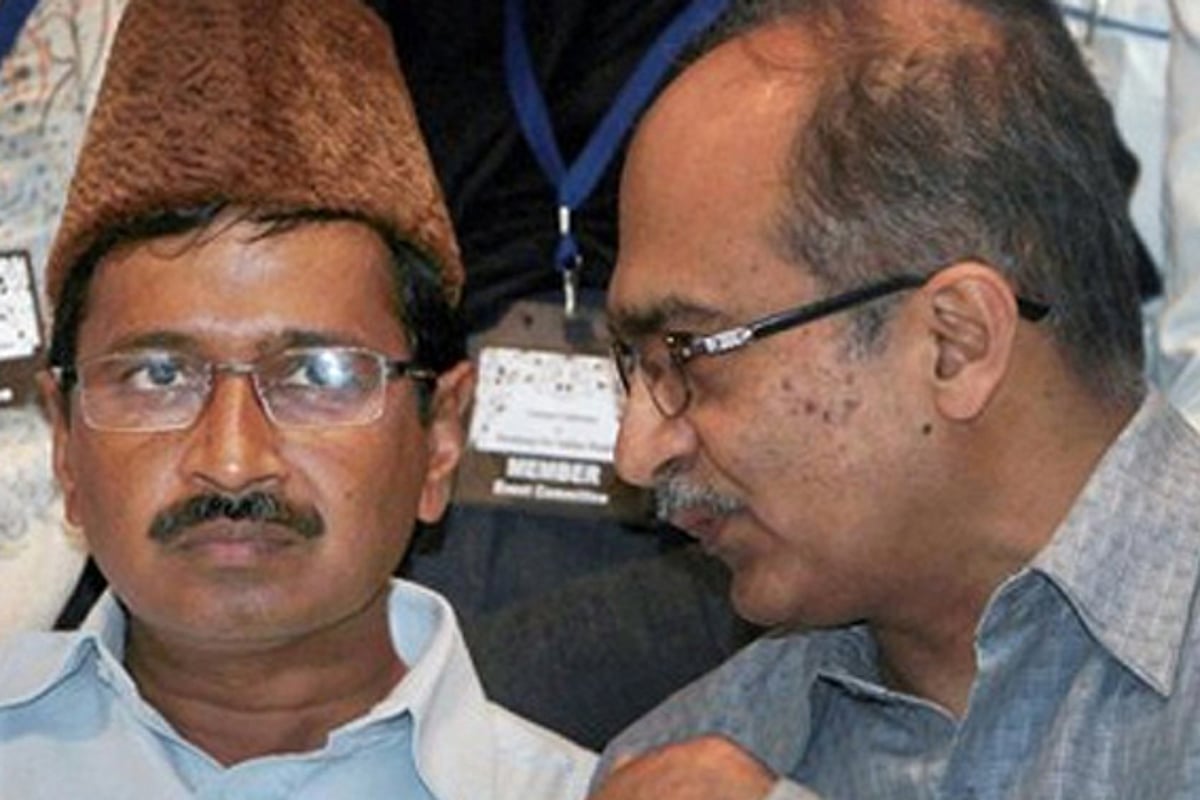 தில்லி அரசின் லோக்பால் மசோதா: விவாதிக்க தயாரா? என பிராந்த் பூஷன் சவால்