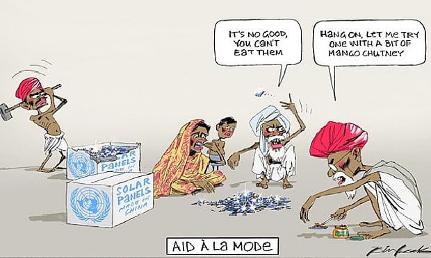 பருவநிலை மாநாட்டில் இந்தியாவின் நிலை: இனவிரோத கார்டூன் வெளியிட்ட ஆஸ்திரேலிய நாளிதழ்