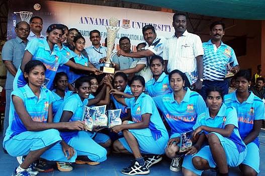 இந்திய பல்கலைக்கு இடையேயான நெட்பால் போட்டி: அண்ணாமலைப் பல்கலை. முதலிடம்
