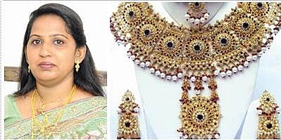 மணப்பெண்ணுக்கான நகைகள் தயாரிப்பு!