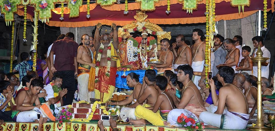 ஸ்ரீவில்லிபுத்தூர் ஸ்ரீஆண்டாள் திருகல்யாண உற்சவம்: ஏராளமான பக்தர்கள் சுவாமி தரிசனம்