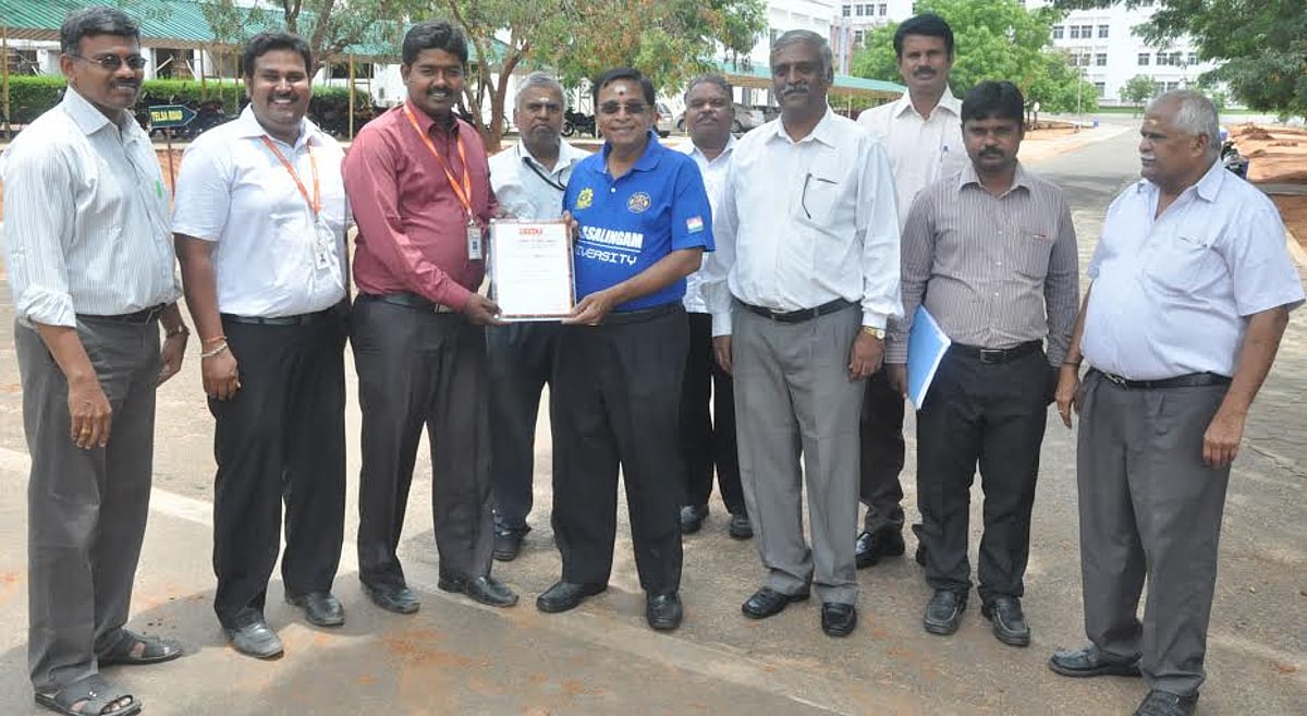 சென்னை ஐ.சி.டி. இணை உறுப்பினராக கலசலிங்கம் பல்கலைக்கழகம் தேர்வு