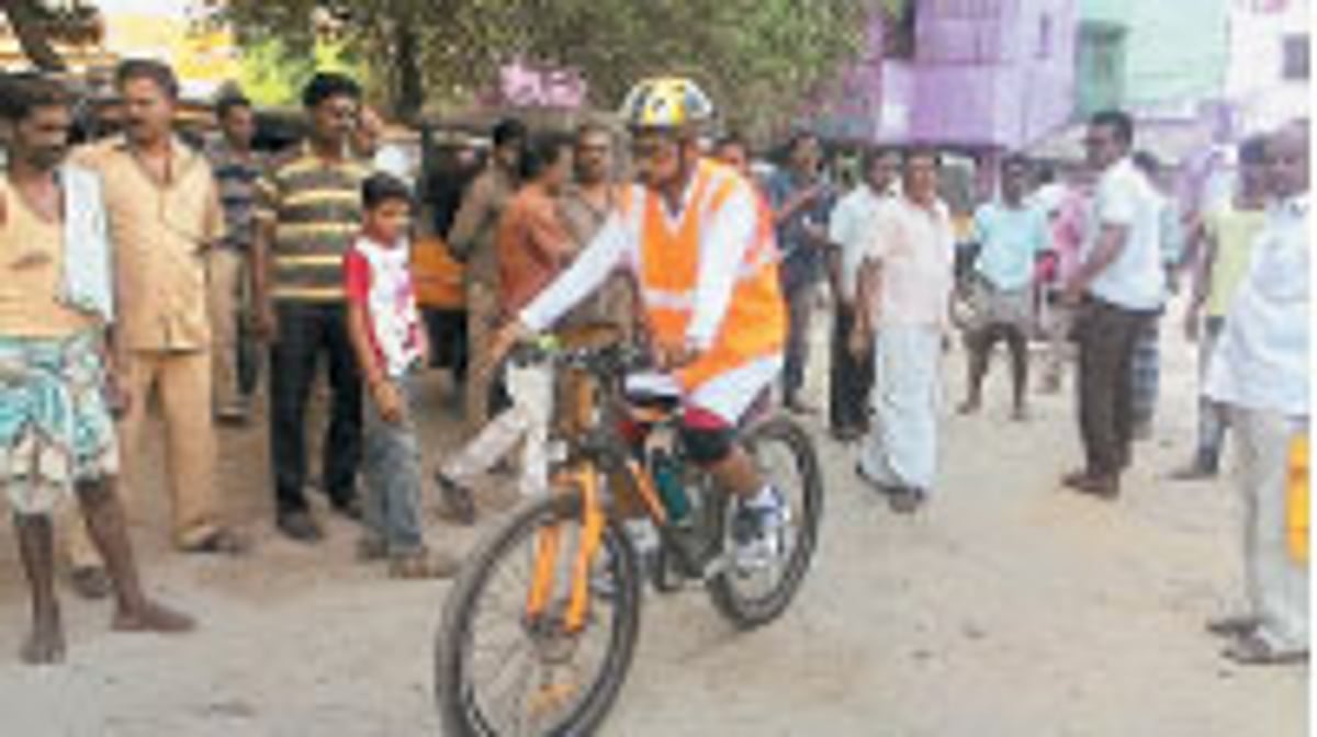 விழிப்புணர்வு இளைஞர்!