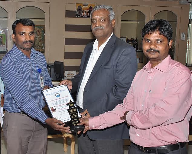 கலசலிங்கம் பேராசிரியருக்கு இளம் ஆராய்ச்சியாளர் விருது