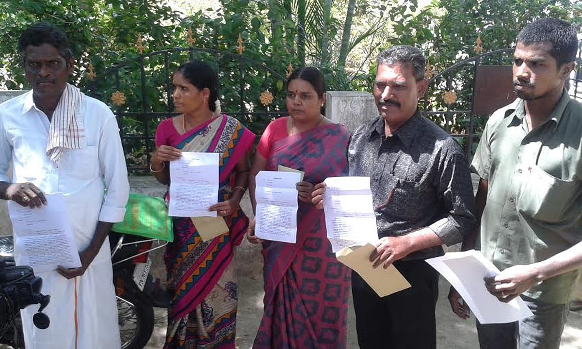 ஊராட்சித் தலைவி மீது புகார்: நெல்லையில் 5 கவுன்சிலர்கள் ராஜினாமா