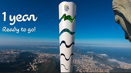 ஒலிம்பிக் ஓராண்டு கவுண்டவுன் தொடக்கம்!