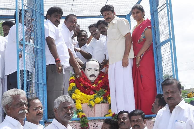 ஸ்ரீவில்லிபுத்தூரில் அண்ணா பிறந்தநாள் விழா: மீண்டு அதிமுக ஆட்சி அமைய தொண்டர்கள் உறுதிமொழி ஏற்பு